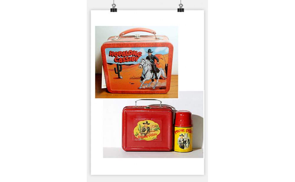 How the great brand handbag that changed the world     HOPALONG CASSIDY LUNCHBOX