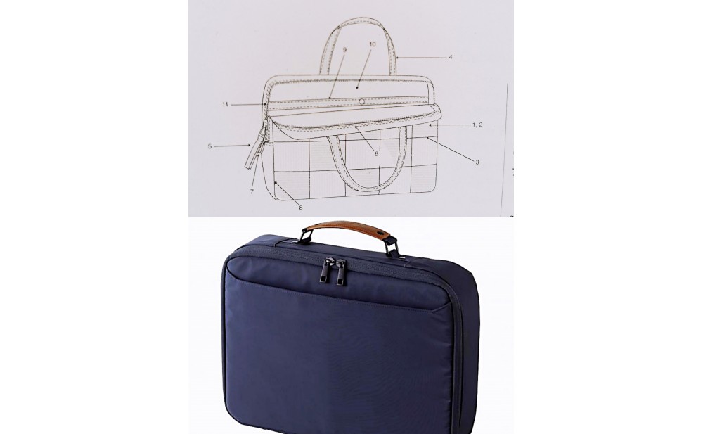 KOMELY HANDBAG ADULT CRAFT CLASSES –Sewing Instructions Laptop Bag